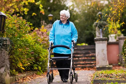 Mobility tools and support solutions can help seniors maintain confidence and independence.